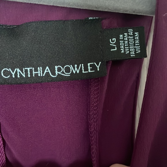 Cynthia Rowley Purple Racerback Dress with Pockets - Picture 2 of 3